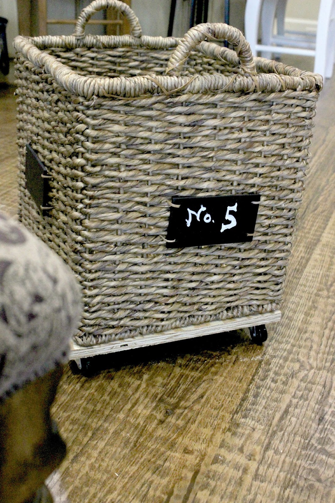 At Rivercrest Cottage Making The Baskets Roll