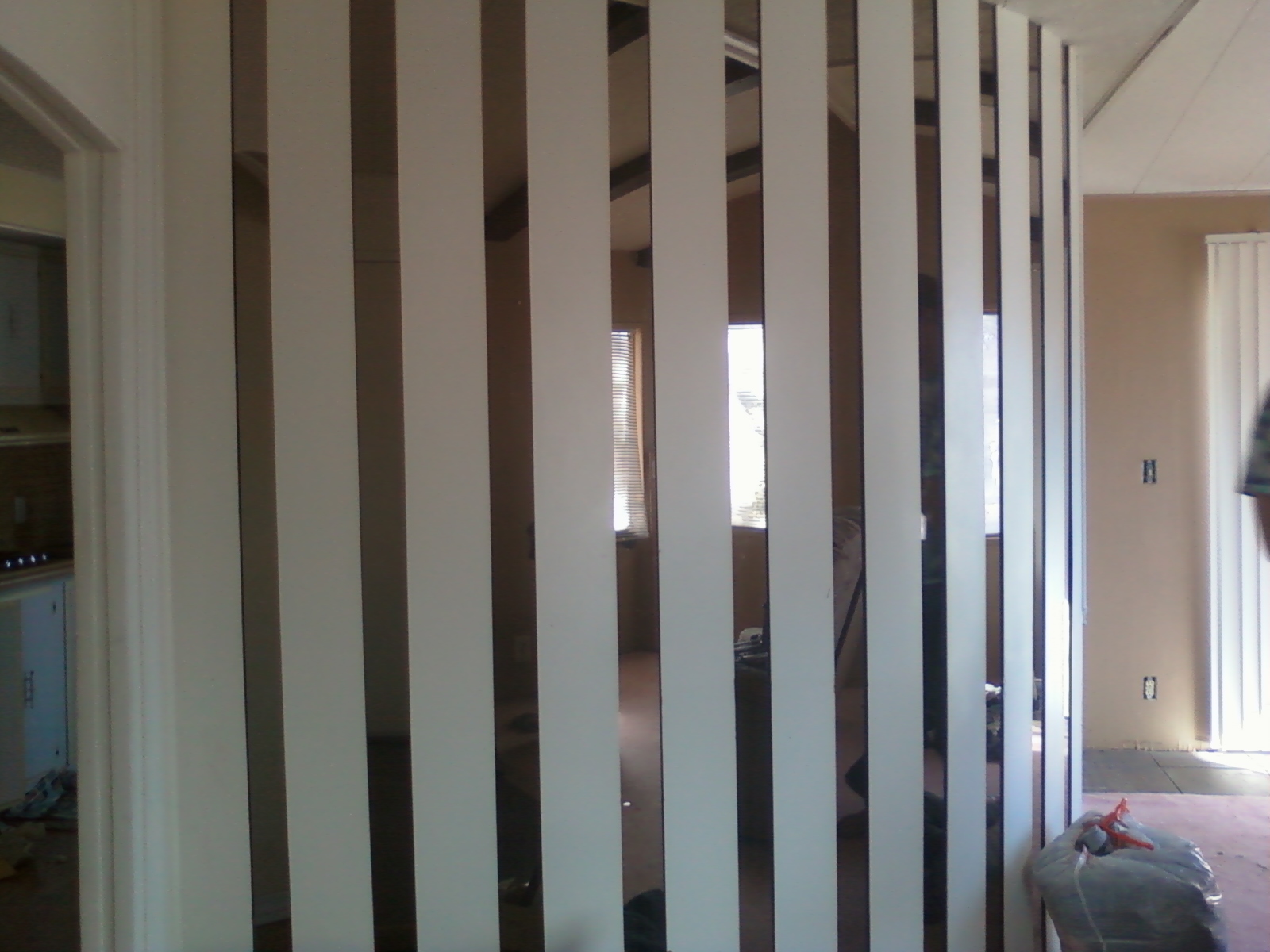 Wall mirror strips Big wall mirrors, Mirror wall decor, Modern mirror