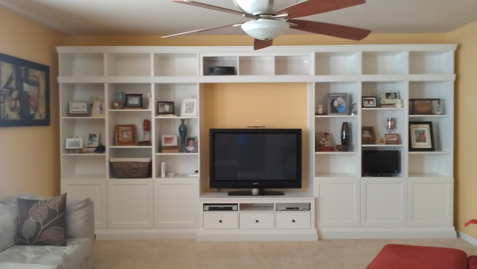 Built In Ikea Hemnes Hack ~ Get Home Decorating Built In Ikea Hemnes Hack ~ Get Home Decorating