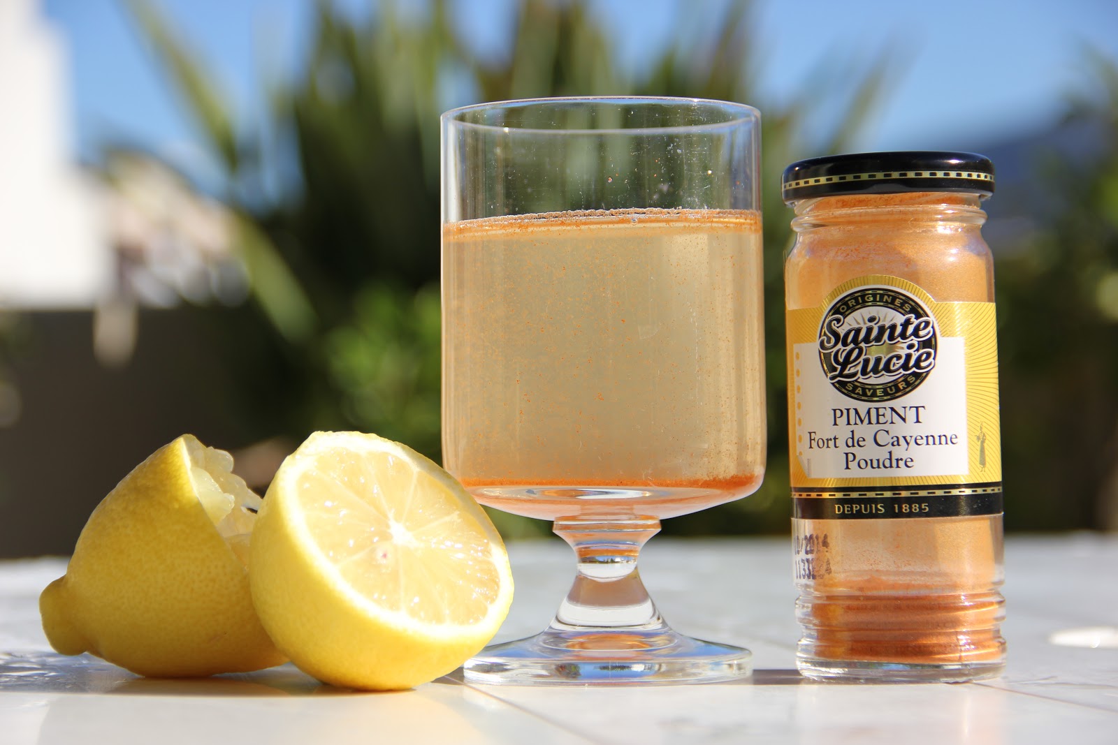 Madame Detox morning ritual lemon and cayenne