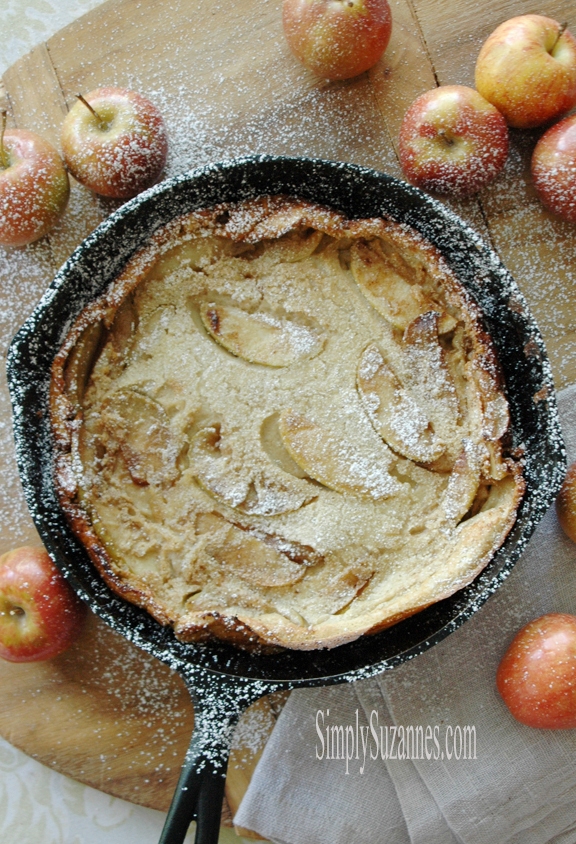 Simply Suzanne S At Home Cinnamon Apple Dutch Baby