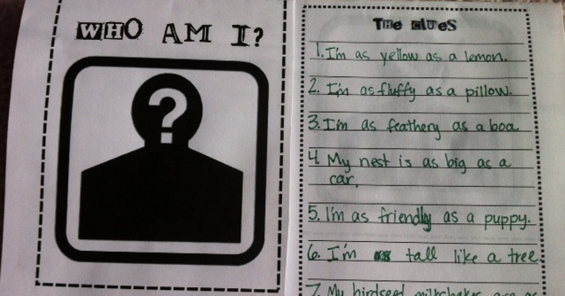 Stuff Students Say and Other Classroom Treasures: Fun Descriptive