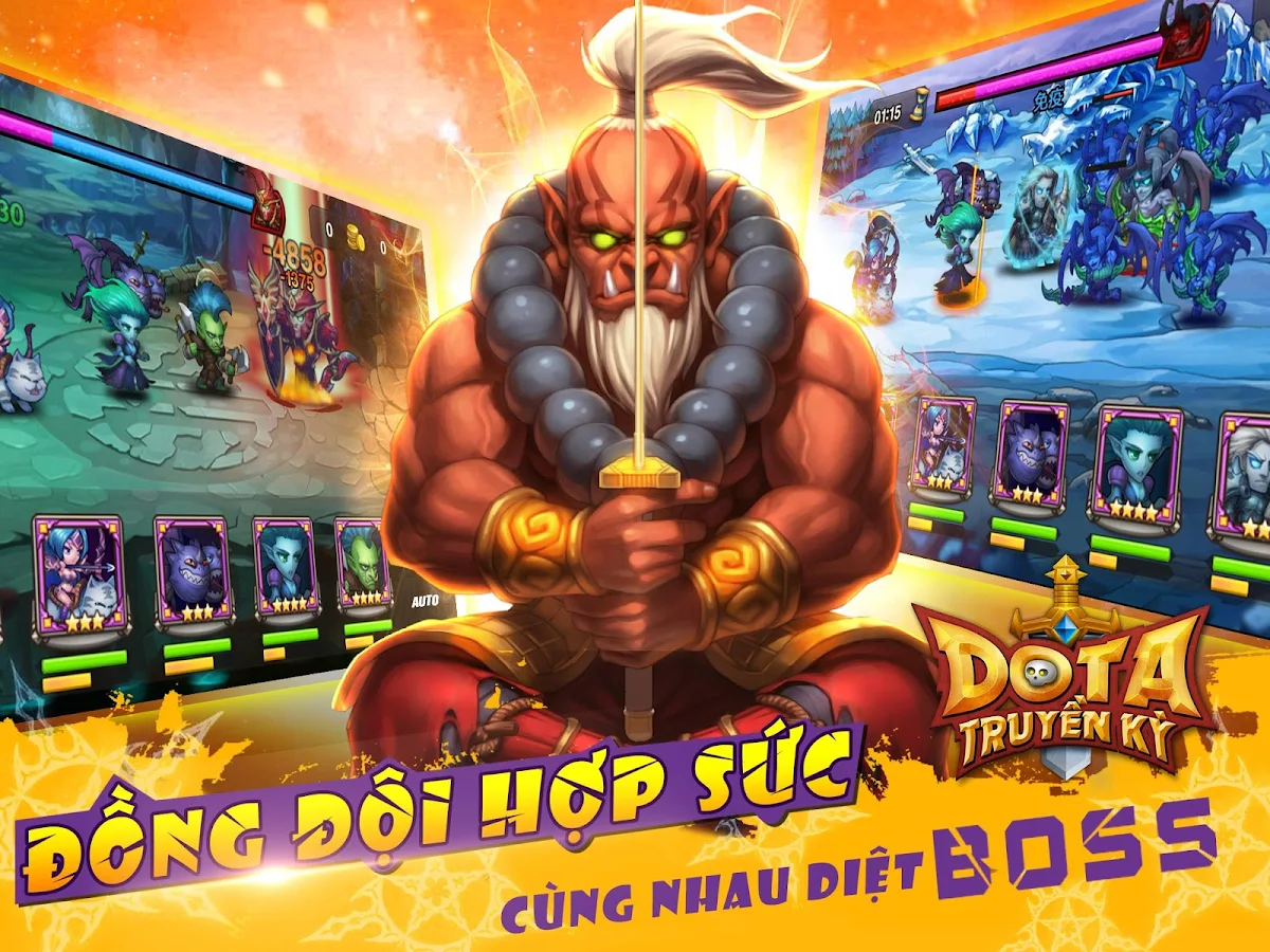 Tải Dota Truyền Kỳ Mobile - Game Dota 2 cho android cực hot