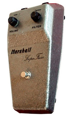 all about Tone Bender: Marshall Supa Fuzz (1967-) - Buzz the Fuzz