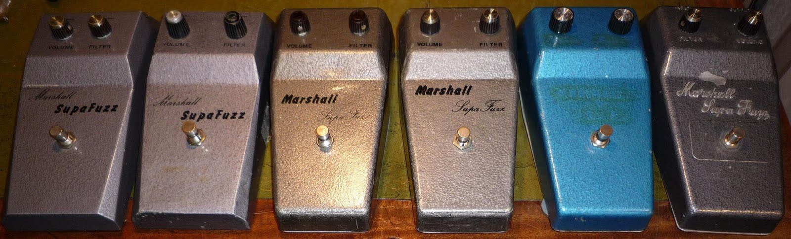 Buzz the Fuzz - all about Tone Bender: Marshall Supa Fuzz (1967-)