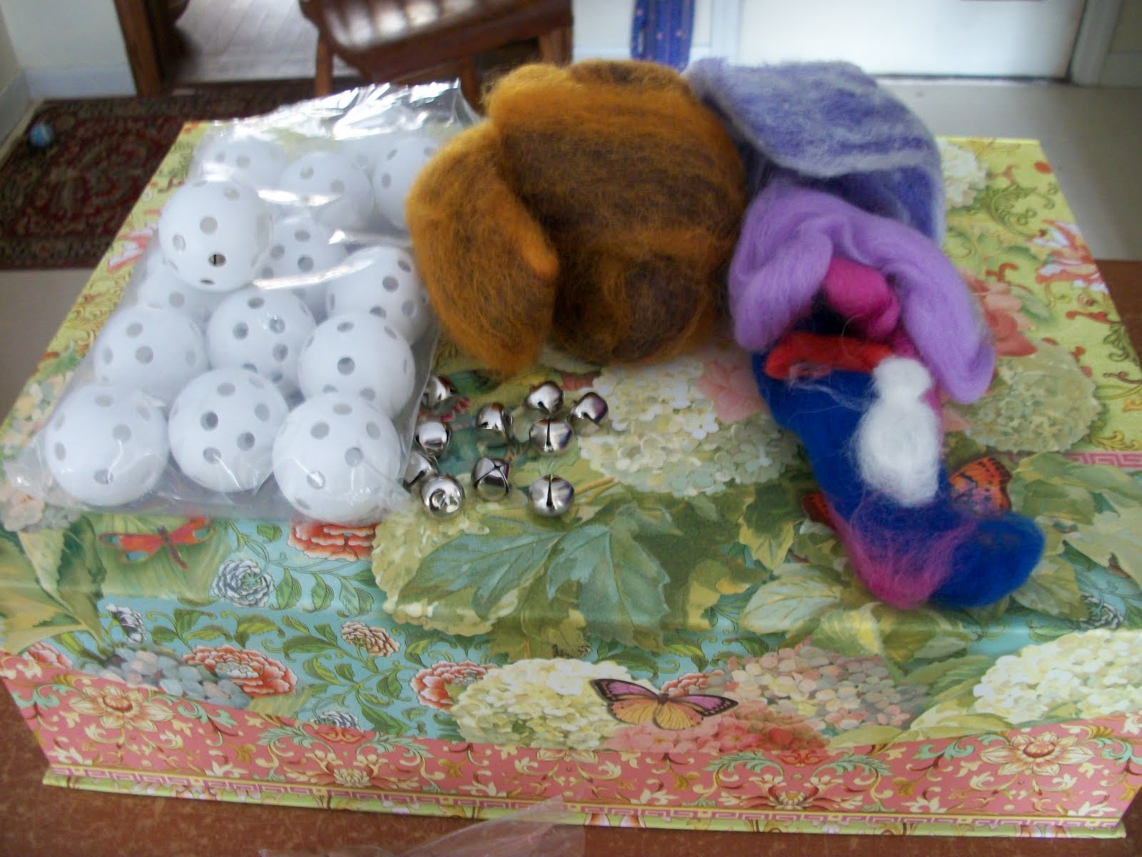 wildrun Making felted cat toys