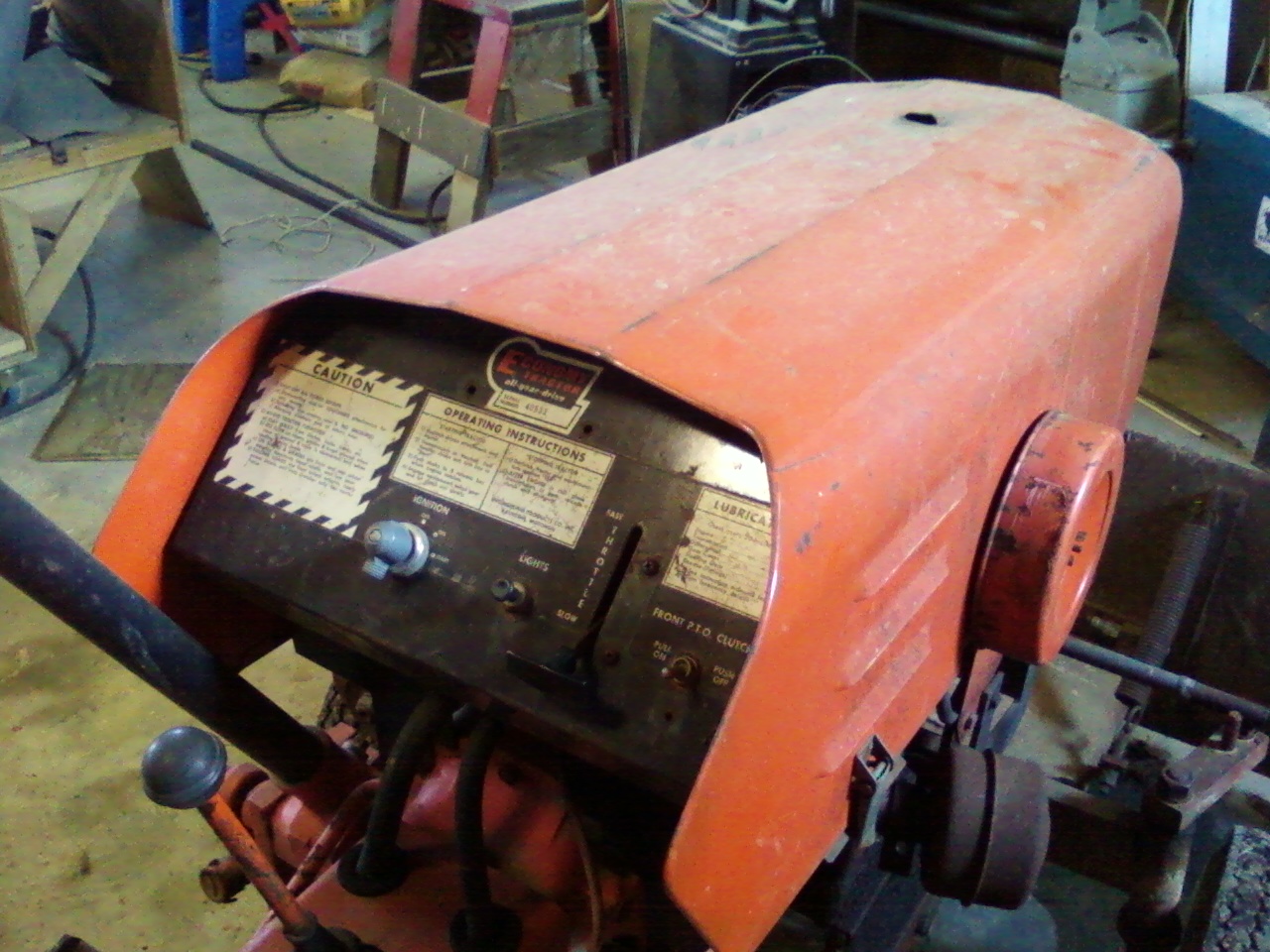 Power King Economy Tractor Restoration Some more before pics