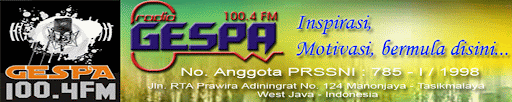 RADIO GESPA FM 89,9 MHz Manonjaya - Tasikmalaya