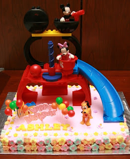 Club Bakery Birthday Cakes on Haven Bakery  Ashley Mickey Mouse Club House Birthday Cake