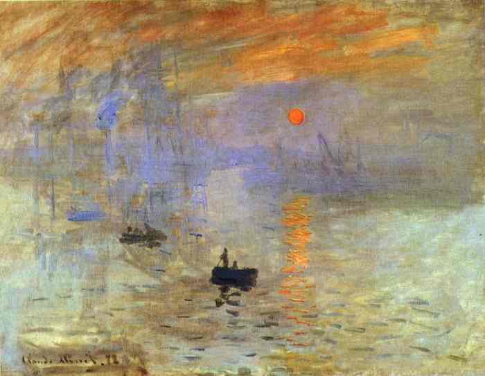 Sunrise -- Claude Monet