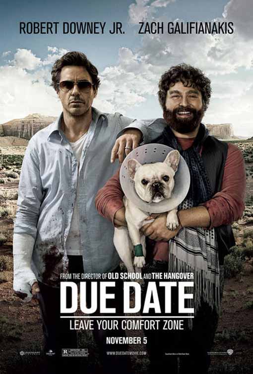 due date movie poster 2010. general hatred for movies