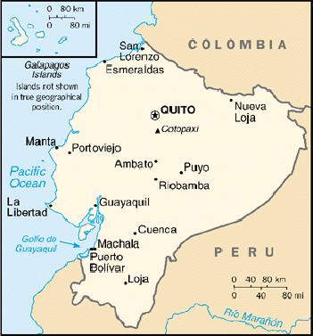 mapa ecuador