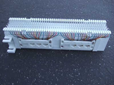 The Trench: Prewired 66 Blocks - RJ11 and RJ45 male rj 45 wiring diagram 