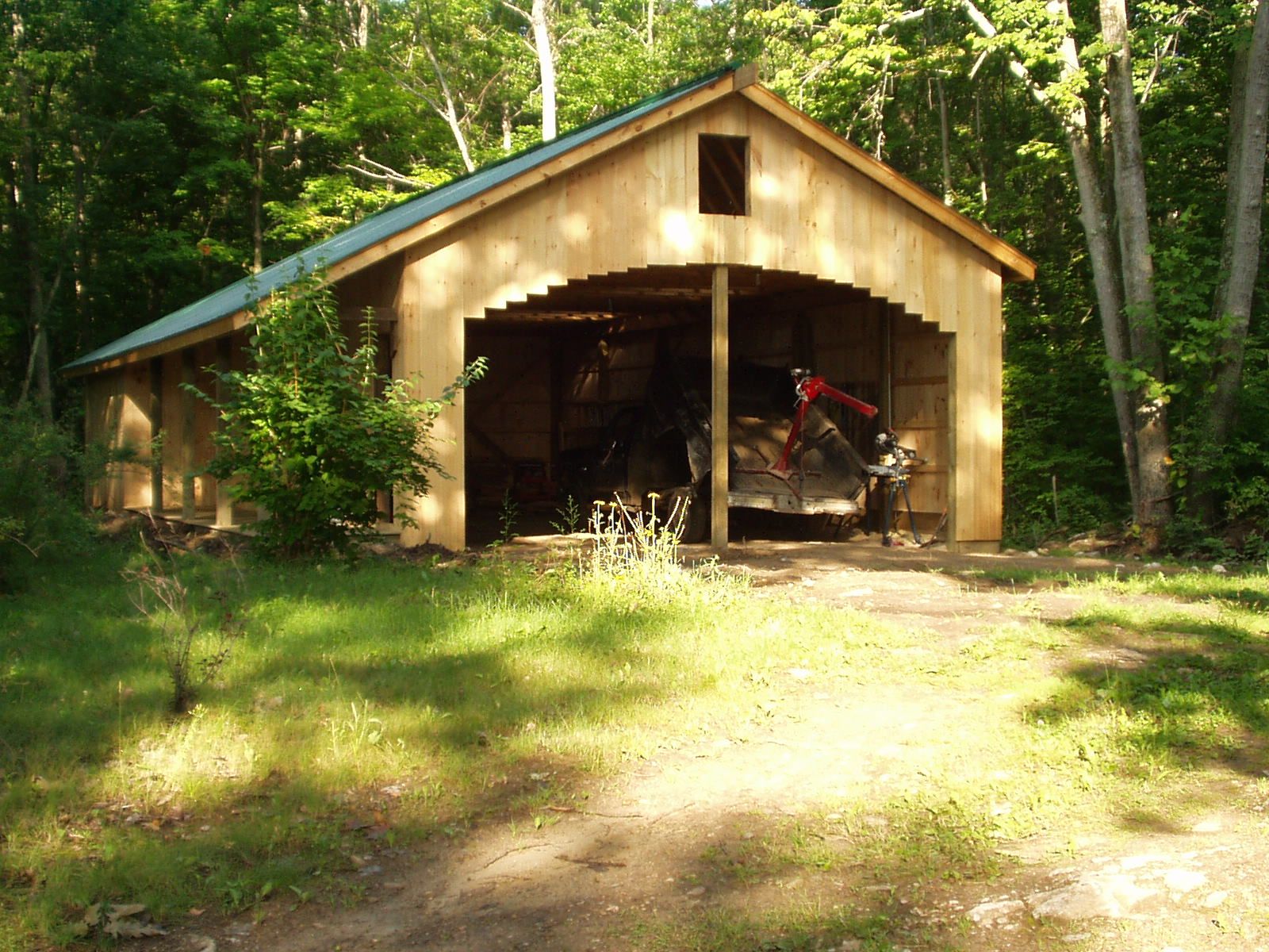 Build it yourself for dummies How to build a barn