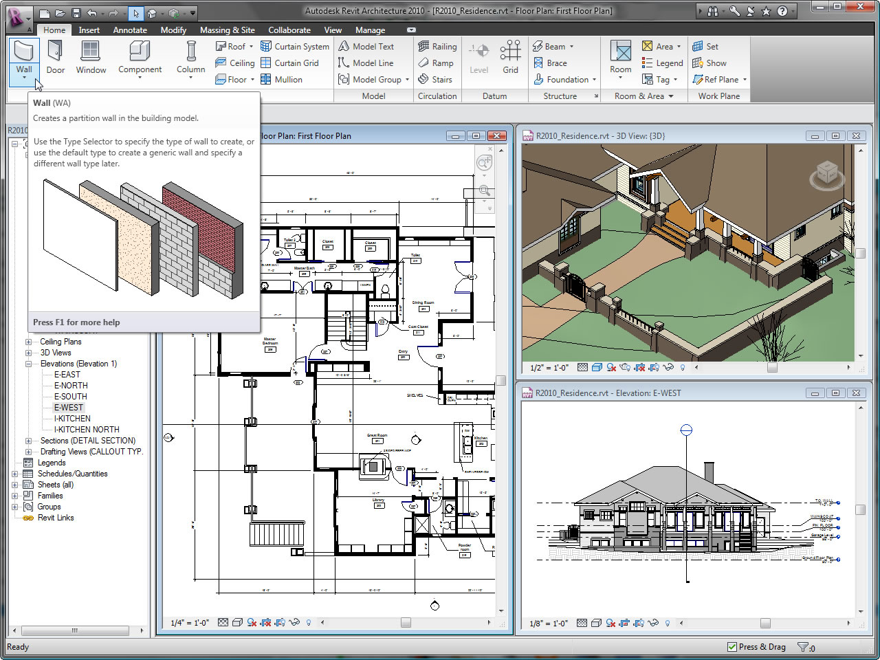 Revit Architecture 2009 Tutorial Free Revit Architecture 2009 Tutorial Free
