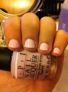 Cutiegingerbread: My Happy Nail Color: OPI Mod About You