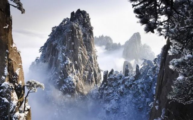 خلفيات الطبيعه الشتويه Awesome+Winter+Mountain+Nature+Wallpapers+%25281%2529