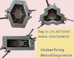 Contoh cetakan paving