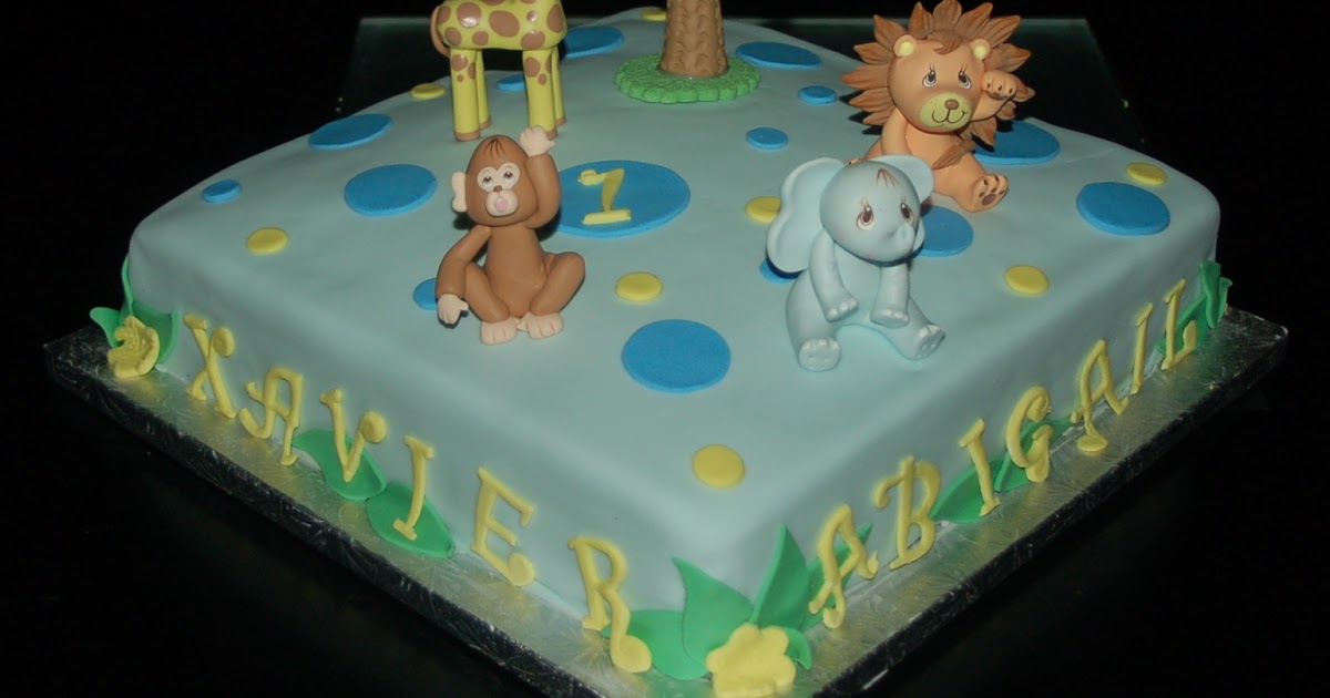 The Cake-Up Artists: Safari Birthday Cake