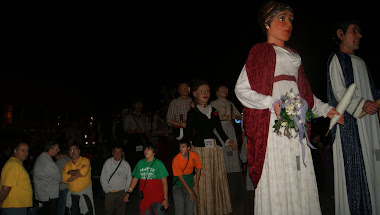 PLANTADA DE GEGANTS AL RECINTE FIRAL DEL SUCRE