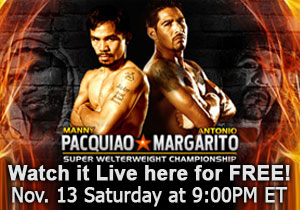 Pacquiao vs Margarito Fight