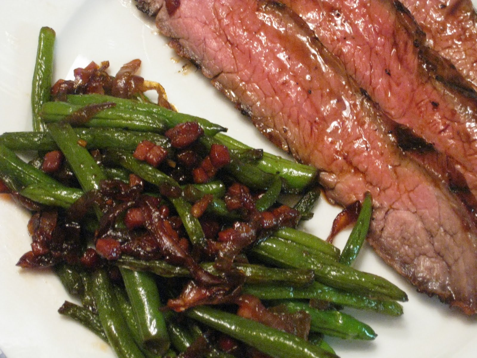 Running Mama Cooks Caramelized Green Beans