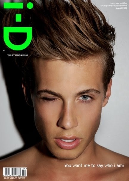 D E B U T: Amazing new face Matt Law shoots the Swatch campaign with Rankin