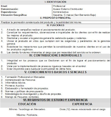 Manual De Funciones De Un Gerente Comercial