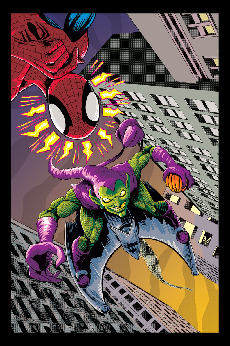 Optical Disillusions Green Goblin