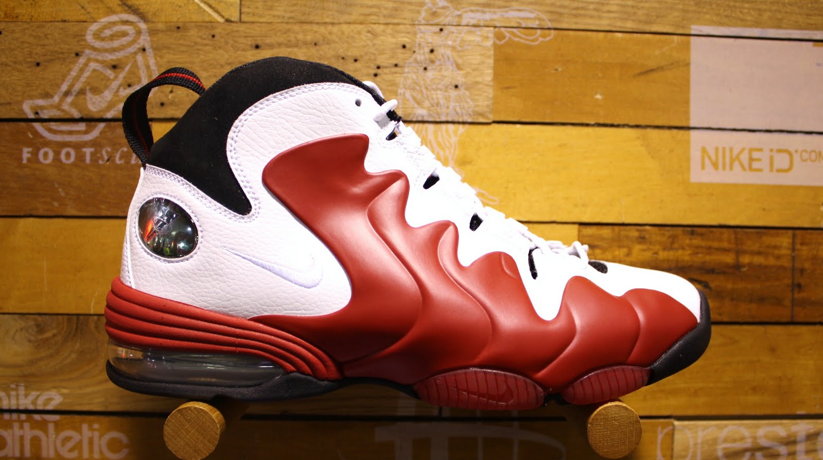 Dr. Jays Stores New Nike Air Penny 3 White/Red Available At Dr. Jays