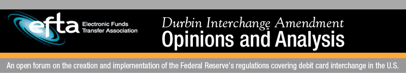 Durbin Interchange Amendment Opinions and Analysis