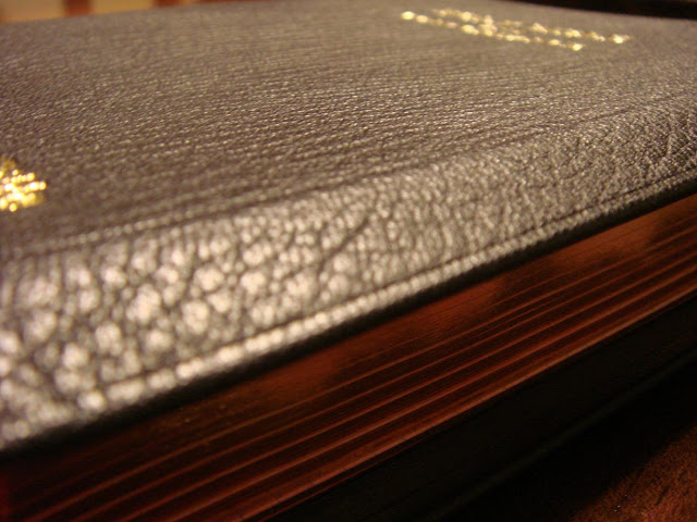 The yapp on my RL Allan Ruby Bible