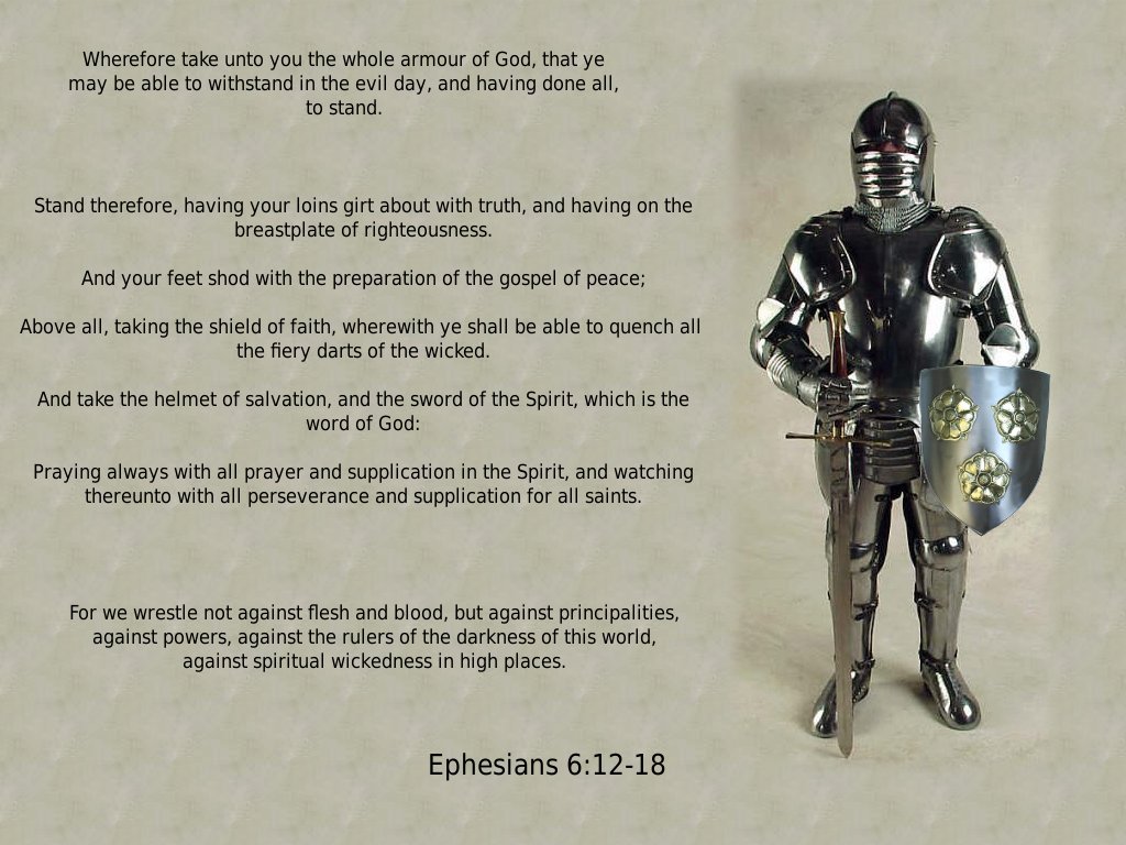 And The Armour Of God