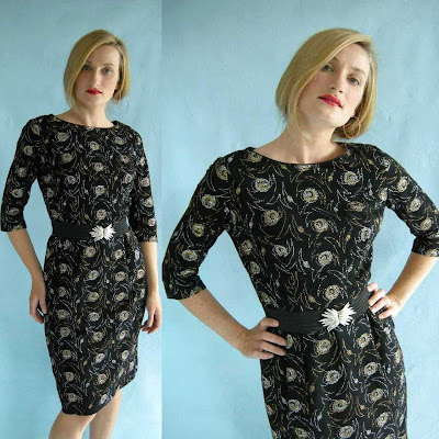 Site Blogspot  Fringe Dress on Adorable Vintage 60s Cocktail Dress   Sheer Black Over Silver Lurex