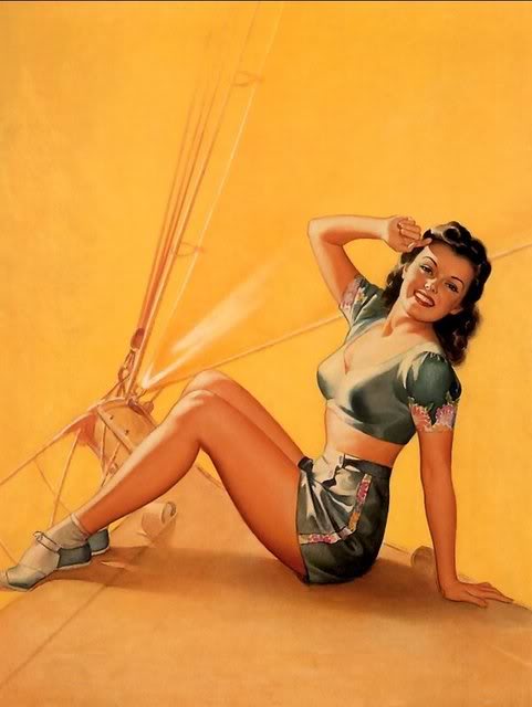 I think that I want to add the modern pin up girl look to my repertoire