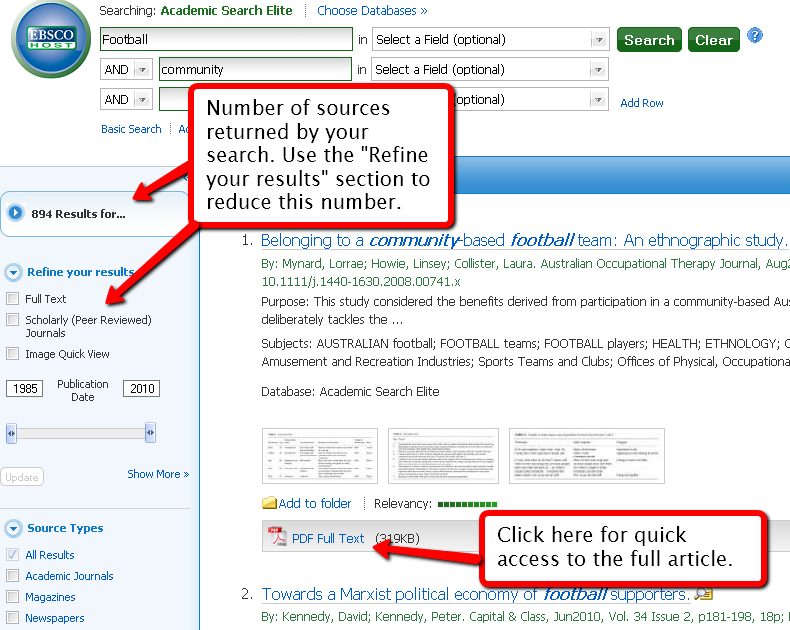 ebsco database ebsco database