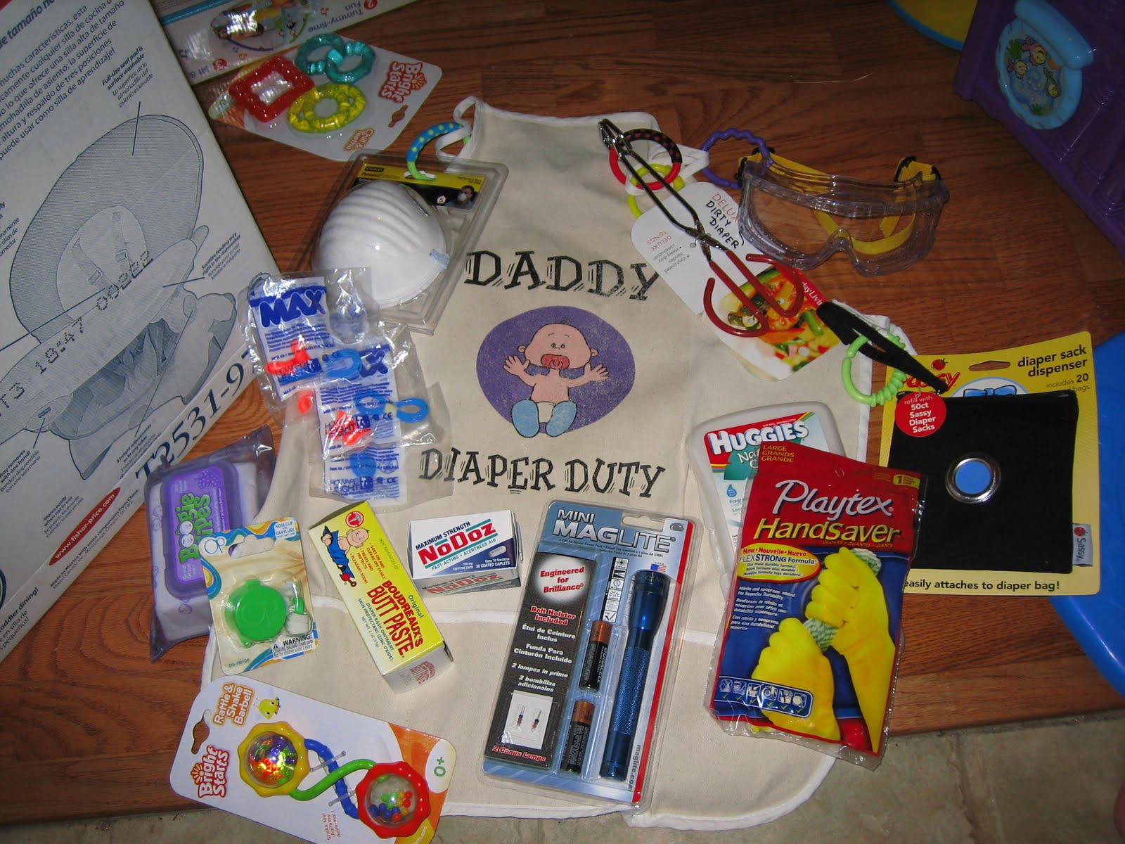 Keeping Up With The Girls Daddy Diaper Duty Apron