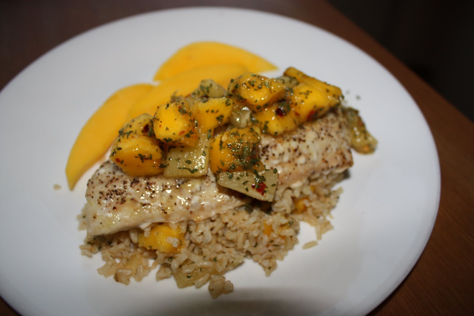 Olive The Ingredients Mango MahiMahi