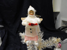 Victorian look Christmas Angels  AHA/Adsg folk art Ooak