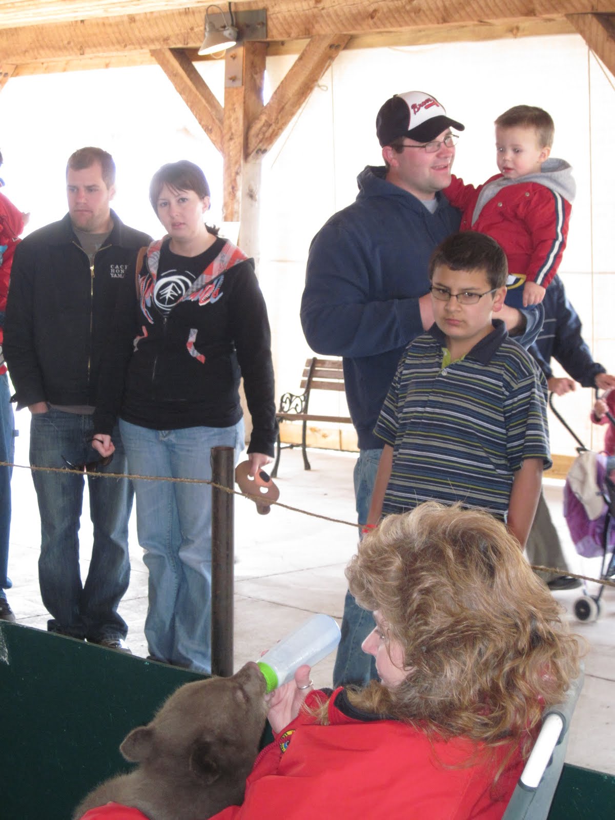 KATY, ROB, KADEN, AND CARSON Baby Animal Days in Logan