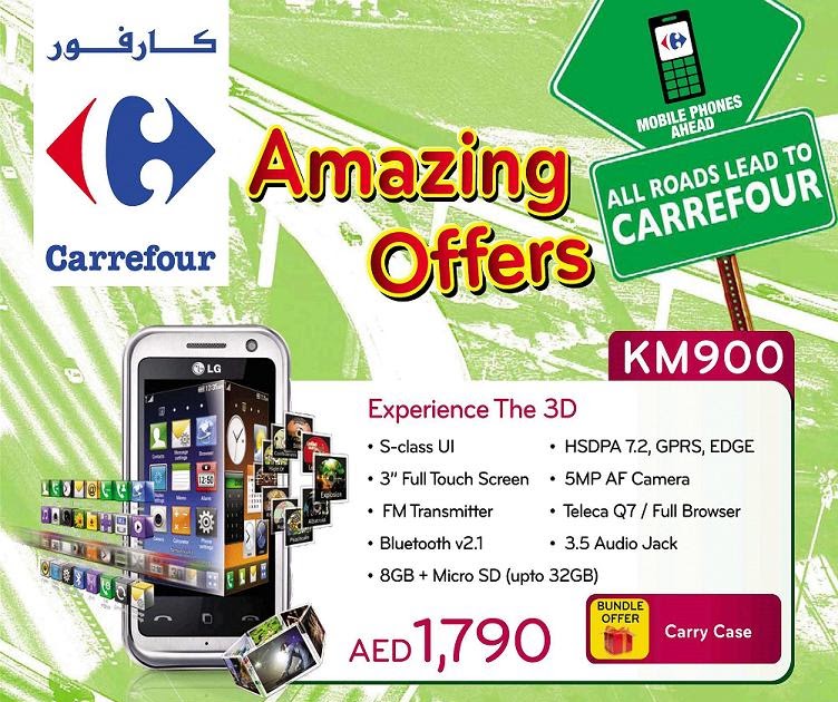 Deals and Discounts Mobile Phone promotion at Carrefour