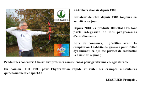 TEMOIGNAGE FRANCOIS LUSURIER!!!