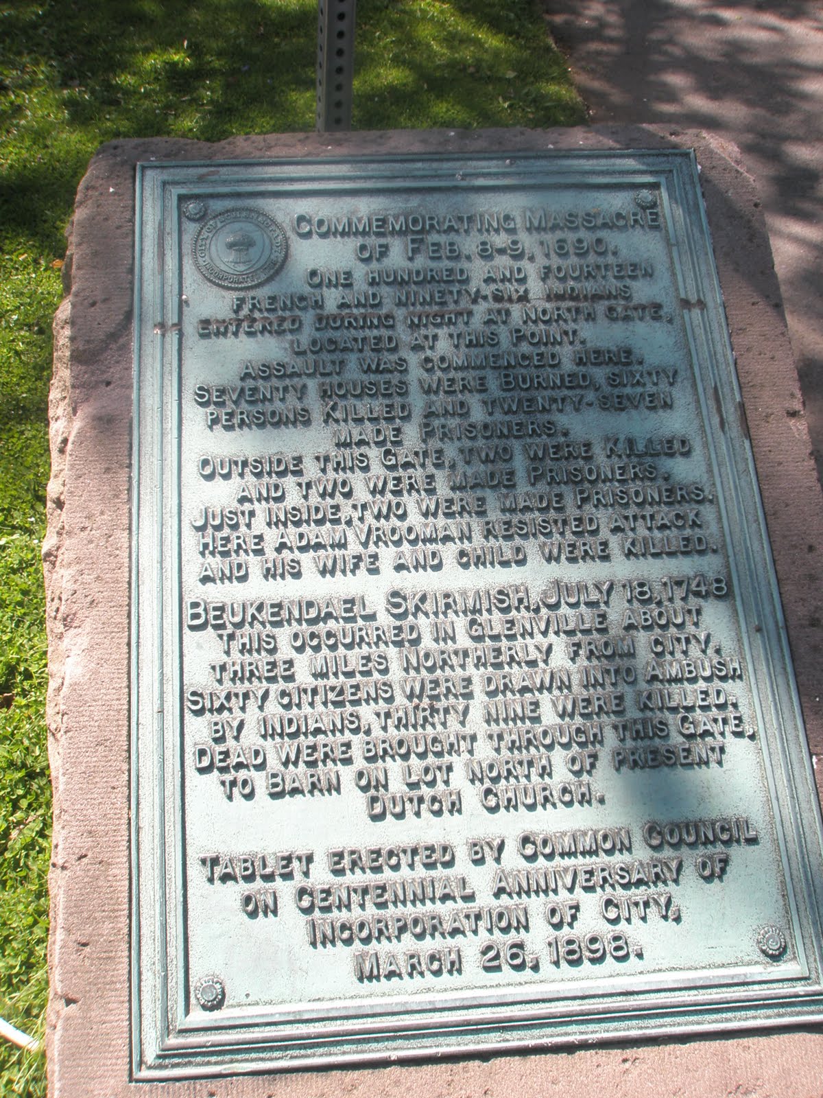 Upstate Earth The Burning of Schenectady, 1690