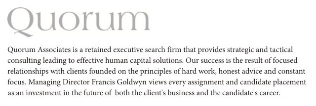 Quorum Associates