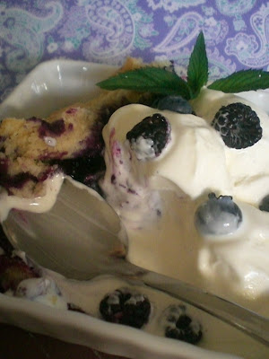 Tuesdays With Dorie…Mixed Berry Cobbler