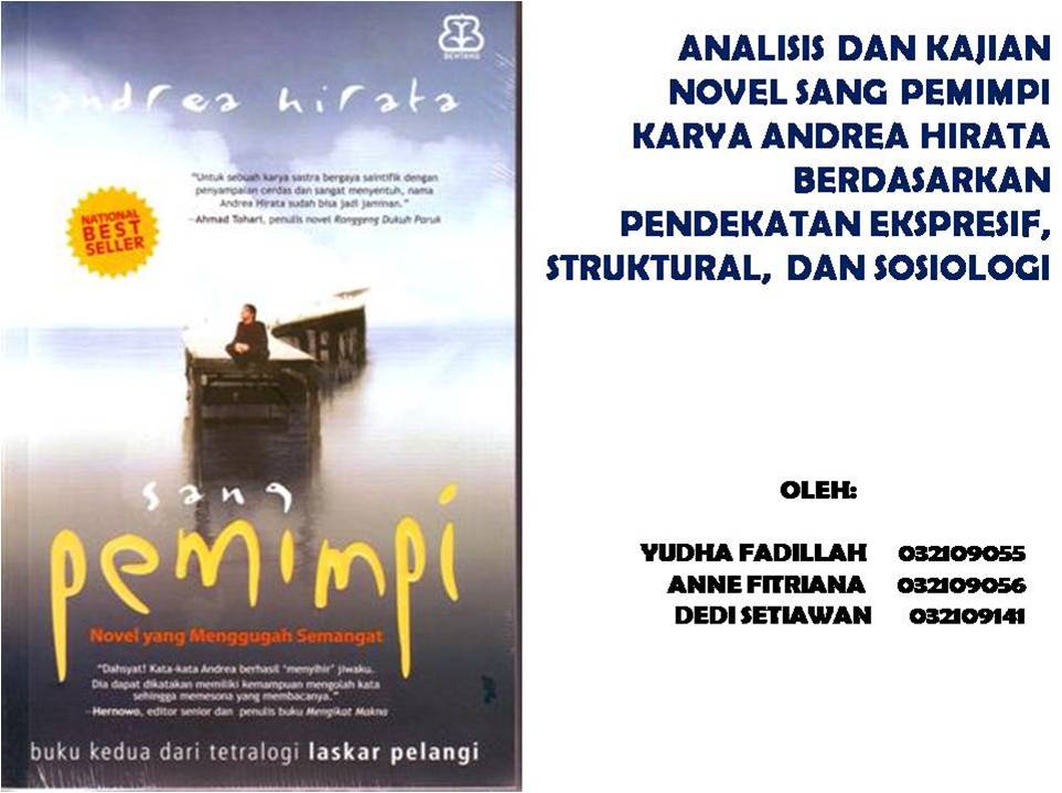 Yudhanisme Fkip Analisis Dan Kajian Novel Sang Pemimpi