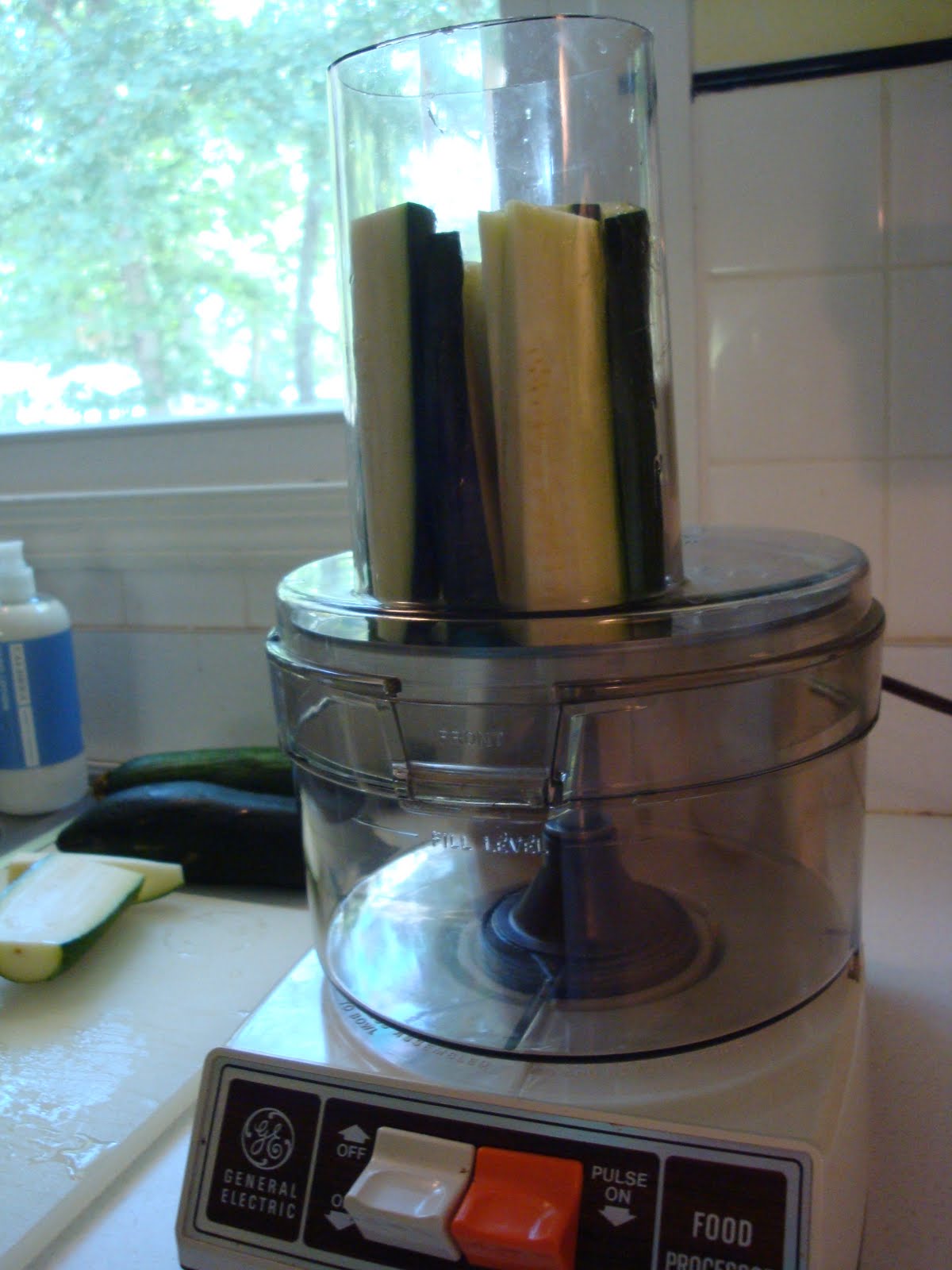 Serenity Now Braving the Food Processor (Zucchini Bread)