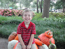 Cameron on pumpkins