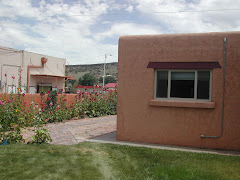 Norma's parents' adobe in New Mexico