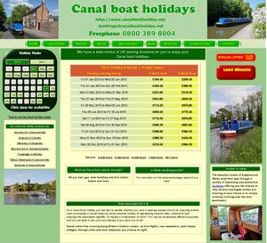 Uk Canal Boat Holidays